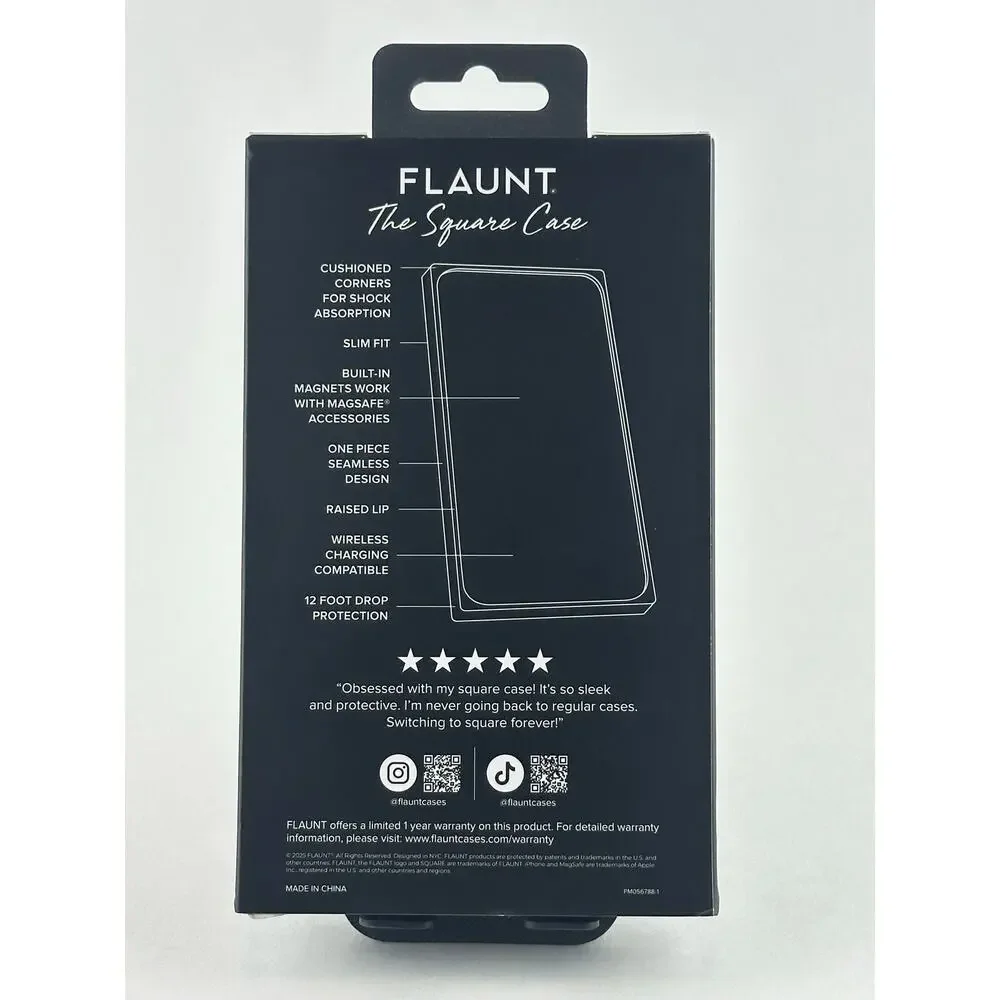 Square by Flaunt iPhone 16 Pro Abalone Shell NWT MSRP: $55.00